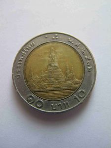Таиланд 10 бат 1988-2009