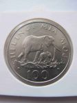 Монета Танзания 100 шиллингов 1986 unc