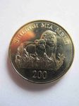Монета Танзания 200 шиллингов 2014