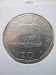 Монета Танзания 20 шиллингов 1992