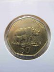 Монета Танзания 50 шиллингов 1996