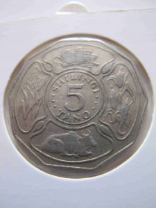 Танзания 5 шиллингов 1973