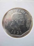 Монета Танзания 5 шиллингов 1991