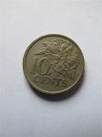Монета Тринидад и Тобаго 10 центов 1977