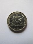 Монета Тринидад и Тобаго 10 центов 2002