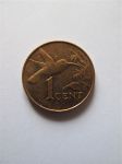 Монета Тринидад и Тобаго 1 цент 2003