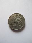 Монета Тринидад и Тобаго 25 центов 1981