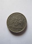 Монета Тринидад и Тобаго 25 центов 1998