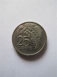 Монета Тринидад и Тобаго 25 центов 1998