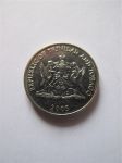 Монета Тринидад и Тобаго 25 центов 2003