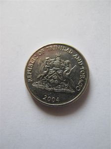 Тринидад и Тобаго 25 центов 2004
