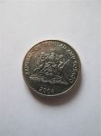 Монета Тринидад и Тобаго 25 центов 2004