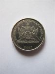 Монета Тринидад и Тобаго 25 центов 2007