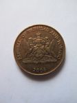 Монета Тринидад и Тобаго 5 центов 2006