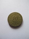 Монета Тунис 10 миллимов 2008