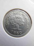 Монета Тунис 2 миллима 1960