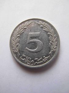 Тунис 5 миллимов 2005