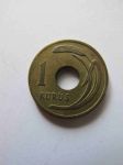 Монета Турция 1 куруш 1950