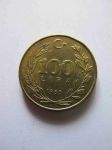 Монета Турция 100 лир 1988