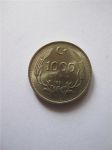 Монета Турция 1 000 лир 1991