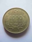 Монета Турция 1 000 лир 1993