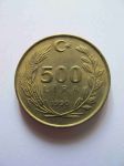 Монета Турция 500 лир 1990