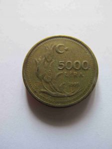 Турция 5 000 лир 1995