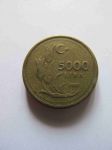 Монета Турция 5 000 лир 1995