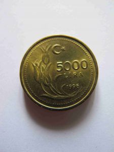 Турция 5 000 лир 1996