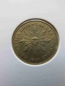 Уругвай 1 песо 1969