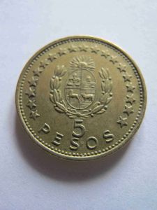 Уругвай 5 песо 1965