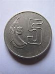 Монета Уругвай 5 песо 1980