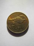 Монета Вануату 2 вату 1999