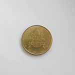 Монета Ватикан 200 лир 2001