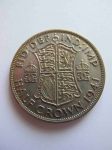 Монета Великобритания 1/2 кроны 1941 серебро