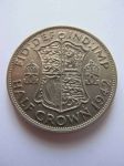 Монета Великобритания 1/2 кроны 1942 серебро