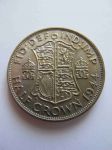 Монета Великобритания 1/2 кроны 1944 серебро