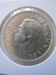 Монета Великобритания 1/2 кроны 1945 серебро