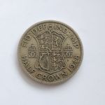 Монета Великобритания 1/2 кроны 1948