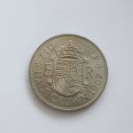 Монета Великобритания 1/2 кроны 1967