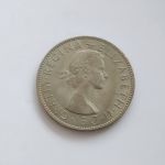 Монета Великобритания 1/2 кроны 1967