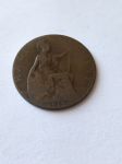 Монета Великобритания 1/2 пенни 1915