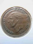 Монета Великобритания 1/2 пенни 1941