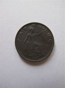 Монета Великобритания 1 фартинг 1926  ГЕОРГ V