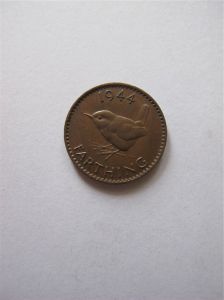 Монета Великобритания 1 фартинг 1944  ГЕОРГ VI