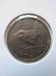 Монета Великобритания 1 фартинг 1955