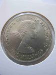 Монета Великобритания 1 крона 1960 