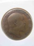 Монета Великобритания 1 пенни 1910