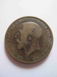Великобритания 1 пенни 1911 ГЕОРГ V
