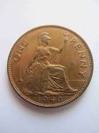 Монета Великобритания 1 пенни 1940